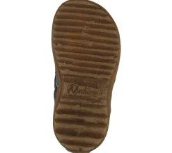 Sandalen*NATURINO Sky Kinder Echtleder-Sandalen für Jungen mit Klettverschluss Sommer-Schuhe 0010502430.81.1C74 Blau/Braun