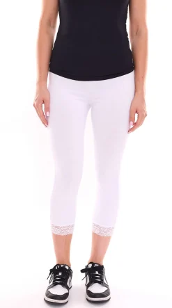 Hosen & Jeans*neun 9 monate Damen Umstands-Hose bequeme Schwangerschafts-Hose 82137015 Weiß