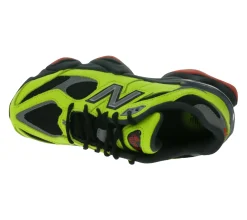 Sneaker & Turnschuhe|Turnschuhe & Sneaker*New Balance Sneaker stylische Echtleder-Schuhe mit Dual-Density-Mittelsohle in Neongelb/Schwarz oder Blau/Schwarz