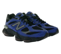 Sneaker & Turnschuhe|Turnschuhe & Sneaker*New Balance Sneaker stylische Echtleder-Schuhe mit Dual-Density-Mittelsohle in Neongelb/Schwarz oder Blau/Schwarz