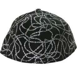 Caps & Mützen*BioworldMerch NIGGAZ WIT ATTITUDES Damen und Herren Hip Hop Cap Baumwoll-Cap Flat-Rim TC109821NWA Schwarz