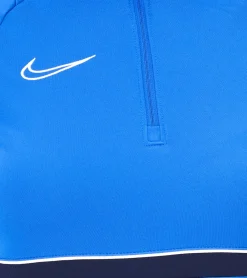 Fitnessmode & Jogginghosen|Sweater & Pullover*NIKE Academy 21 Dry Drill Longsleeve Damen Trainings-Top mit Half-Zip Sweatshirt mit Dry-Fit CV2653-463 Blau
