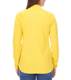 Fitnessmode & Jogginghosen|Sweater & Pullover*NIKE Academy 21 Dry Drill Longsleeve Damen Trainings-Top mit Half-Zip Sweatshirt mit Dry-Fit CV2653 in Gelb oder Grün