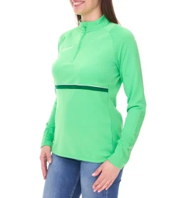 Fitnessmode & Jogginghosen|Sweater & Pullover*NIKE Academy 21 Dry Drill Longsleeve Damen Trainings-Top mit Half-Zip Sweatshirt mit Dry-Fit CV2653 Grün, Gelb, Blau oder Rot