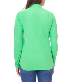 Fitnessmode & Jogginghosen|Sweater & Pullover*NIKE Academy 21 Dry Drill Longsleeve Damen Trainings-Top mit Half-Zip Sweatshirt mit Dry-Fit CV2653-362 Grün