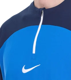 Pullover & Sweater|Jogginghosen & Fitnessmode*NIKE Academy Pro Dry Drill Longsleeve Herren Trainingsjacke mit Half-Zip Sportjacke mit Dry-Fit DH9230-463 Blau