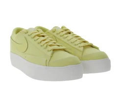 Sneaker & Turnschuhe*NIKE Blazer Damen Low-Top Schuhe Canvas Plateau-Sneaker DV7475 200 Gelb