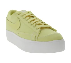 Sneaker & Turnschuhe*NIKE Blazer Damen Low-Top Schuhe Canvas Plateau-Sneaker DV7475 200 Gelb