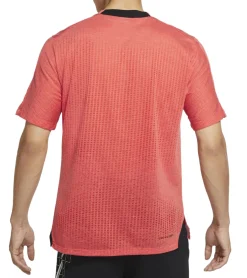 T-Shirts & Tank Tops*NIKE Dri-Fit ADC Herren Sport-Shirt nachhaltiges Trainings-Shirt mit Pro-Material DD1703-825 Rost-Rot