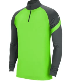 Pullover & Sweater*NIKE Dry Academy Pro Drill Top Herren Sweatshirt mit Dri-FIT Longsleeve Lauf-Shirt BV6916-398 Grün/Schwarz