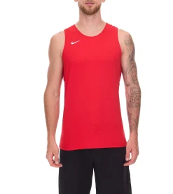 Sportoberbekleidung|Jogginghosen & Fitnessmode*NIKE Herren Sport-Shirt Muskel-Shirt mit Dri-FIT-Technologie Fitness-Shirt Tank- Top NT0306 Blau oder Rot