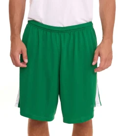 Sportunterbekleidung|Jogginghosen & Fitnessmode*NIKE League Knitt Herren Trainings-Shorts mit Dri-FIT-Technologie Sport-Hose BV6852-302 Grün/Weiß