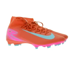 Fußballschuhe|Ballsport*NIKE Mercurial Superfly 10 Academy FG/MG Fußball-Schuhe Nocken-Schuhe mit Skin und Air Zoom Elementen FQ1456-800 Rot/Pink/Türkis