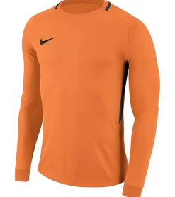 Pullover & Sweater|Sportoberbekleidung*NIKE Park III Herren Torwart-Trikot mit Dry-Fit Langarm-Shirt Fußball Longsleeve 894509-803 KKA Neon-Orange