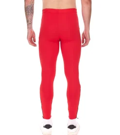 Sportunterbekleidung|Ballsport*NIKE Sporttight Herren Trainings-Hose mit DRI-FIT-Technologie leichte Sport-Hose atmungsaktive Fußball-Hose Slim-Fit NT0313-657 Rot