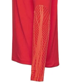 Pullover & Sweater|Sportoberbekleidung*NIKE Strike 23 Drill Herren nachhaltiges Sport-Shirt mit DRI-FIT-Technologie leichtes Trainings-Longsleeve Fußball-Pullover mit geometrischem Muster DR2294-658 Rot