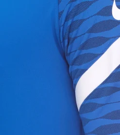 Pullover & Sweater|Sportoberbekleidung*NIKE Strike 21 Dry Drill Longsleeve Herren Trainings-Pullover mit Half-Zip Sport-Troyer mit Dry-Fit Langarm-Shirt CW5858-463 Blau