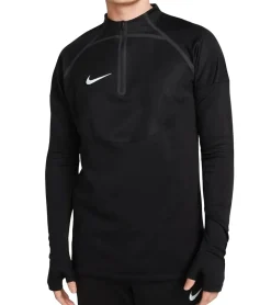 Pullover & Sweater|Sportoberbekleidung*NIKE Strike Winter Warrior Herren langes Sport-Shirt mit wärmenden Therma-Fit ADV-Technologie leichtes Trainings-Longsleeve DQ5049-010 Schwarz