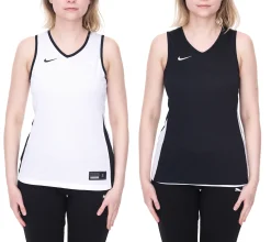 Fitnessmode & Jogginghosen|Tops & T-Shirts*NIKE Team Basketball Reversible Damen Tank-Top mit Dri-FIT-Technologie Trainings-Shirt wendbares Sport-Shirt NT0213-010 Schwarz/Weiß