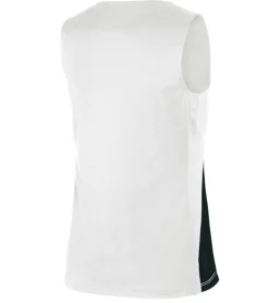 Sportoberbekleidung|Fitnessmode & Jogginghosen*NIKE Team Fitness Damen Tank-Top mit DryFit Sport-Shirt Trainings-Shirt NT0211-100 Weiß/Schwarz