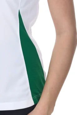 Sportoberbekleidung|Fitnessmode & Jogginghosen*NIKE Team Fitness Damen Tank-Top mit DryFit Sport-Shirt Trainings-Shirt NT0211-104 Weiß/Grün