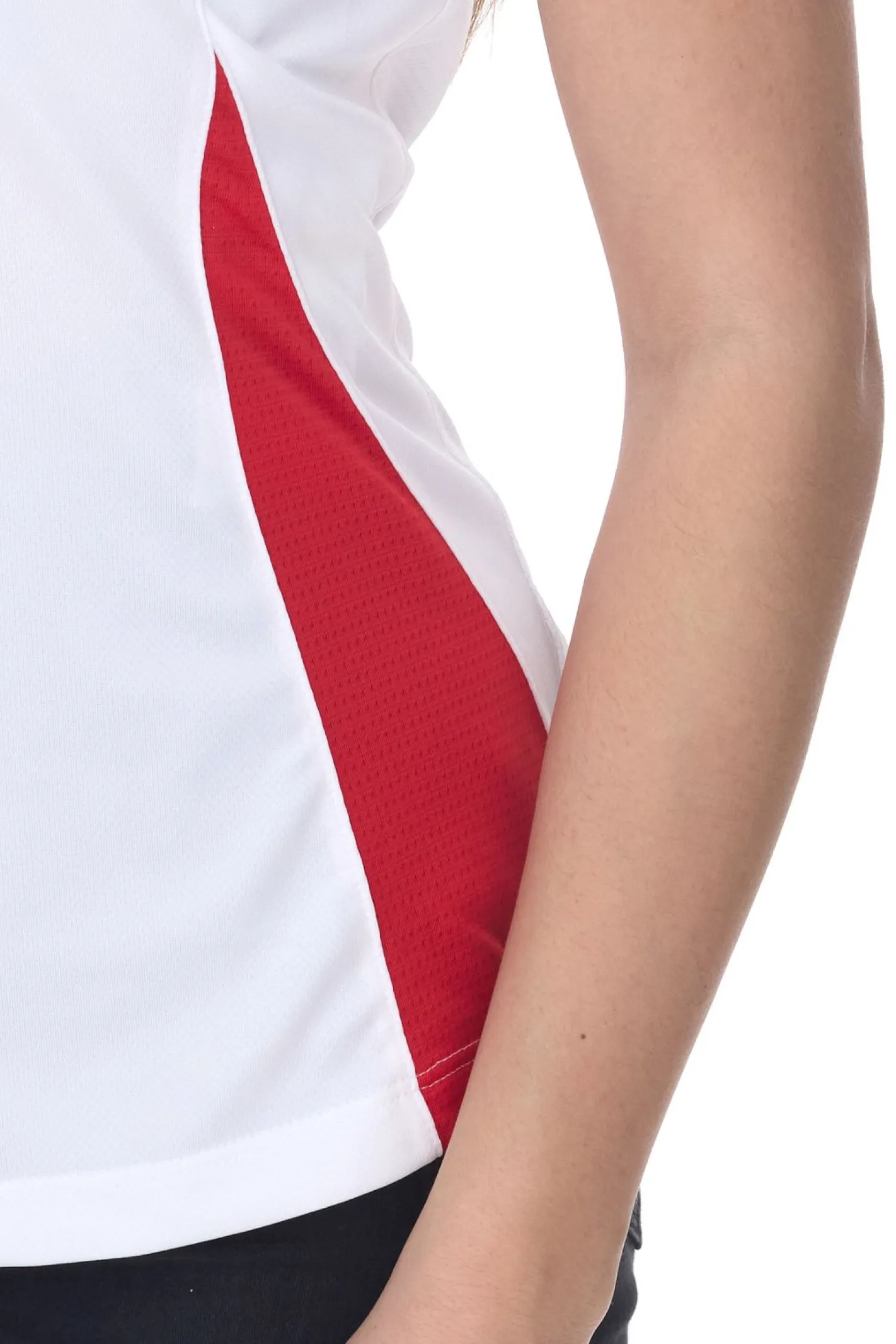 Sportoberbekleidung|Tops & T-Shirts*NIKE Team Fitness Damen Tank-Top mit DryFit Sport-Shirt Trainings-Shirt NT0211-103 Weiß/Rot