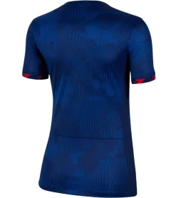 Sportoberbekleidung|Fitnessmode & Jogginghosen*NIKE USA 2023 Damen Auswärts-Trikot nachhaltiges Sport-Trikot aus recycelten Materialien Slim-Fit-Shirt mit DRI-FIT-Technologie Fußball-Shirt DR4000-406 Blau/Rot