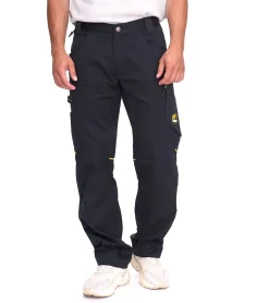 Jeans & Hosen*NORTHERN COUNTRY Bundhose Herren Arbeits-Hose mit zahlreichen Taschen Berufsbekleidung Heimwerker-Hose 64496452 Schwarz