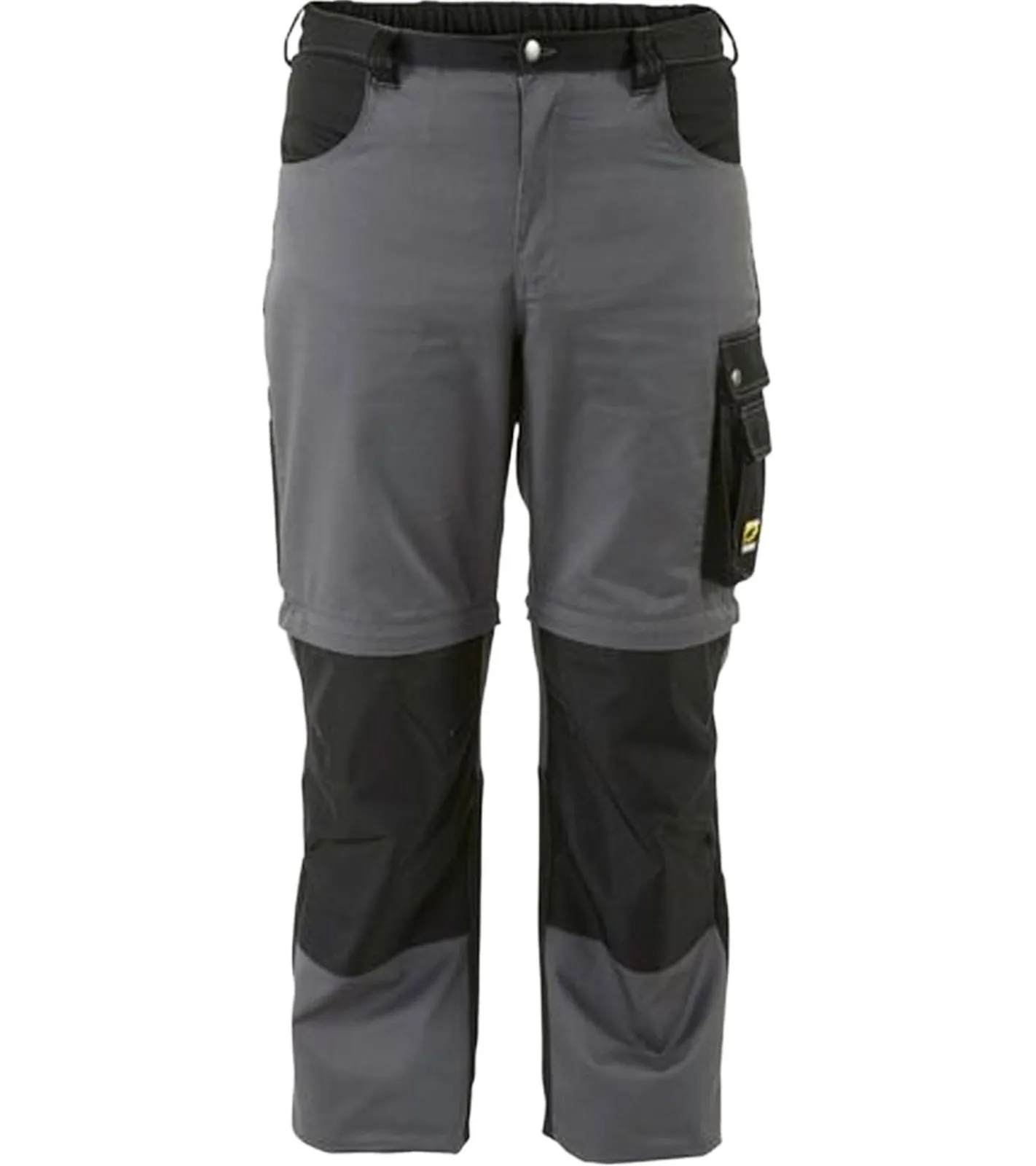 Jeans & Hosen*NORTHERN COUNTRY Herren Arbeits-Hose mit Knie-Verstärkung Berufsbekleidung Heimwerker-Hose 12746943 Grau/Schwarz