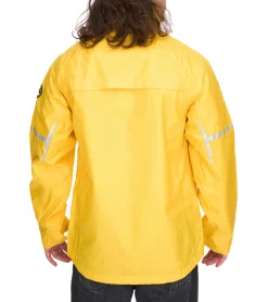 Jacken & Mäntel*NORTHERN COUNTRY Herren nachhaltige Fahrrad-Jacke mit Reflektoren Regen-Jacke mit versteckter Kapuze wasserabweisende Übergangs-Jacke 55448815 Gelb