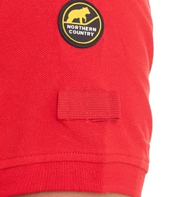 Hemden & Poloshirts*NORTHERN COUNTRY Herren Polo-Shirt mit Stifthalter Baumwoll-Shirt Arbeits-Shirt 00009472 Rot