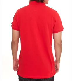 Hemden & Poloshirts*NORTHERN COUNTRY Herren Polo-Shirt mit Stifthalter Baumwoll-Shirt Arbeits-Shirt 00009472 Rot