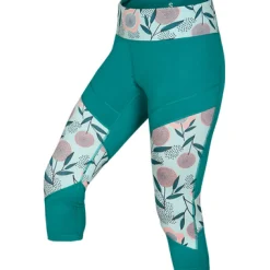 Sportunterbekleidung|Fitnessmode & Jogginghosen*OCUN Damen Yogahosen Rhea 3/4 Tights Grün