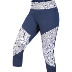 Sportunterbekleidung|Fitnessmode & Jogginghosen*OCUN Damen Yogahosen Rhea 3/4 Tights Blau