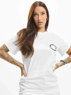 Tops & T-Shirts*On Vacation Damen Circle T-Shirt weiß