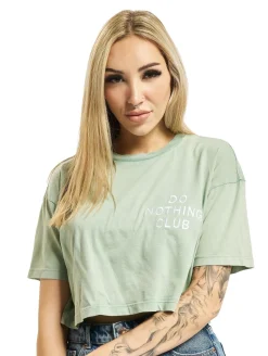 Tops & T-Shirts*On Vacation Kurzes Do Nothing Club T-Shirt grün