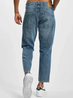 Jeans & Hosen*ONLY & SONS Avi Crop Slim Fit Schmal geschnittene Jeans blau