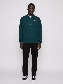 Pullover & Sweater*ONLY & SONS Blais Athl Rugby-Sweatshirt in Gelbkiefer