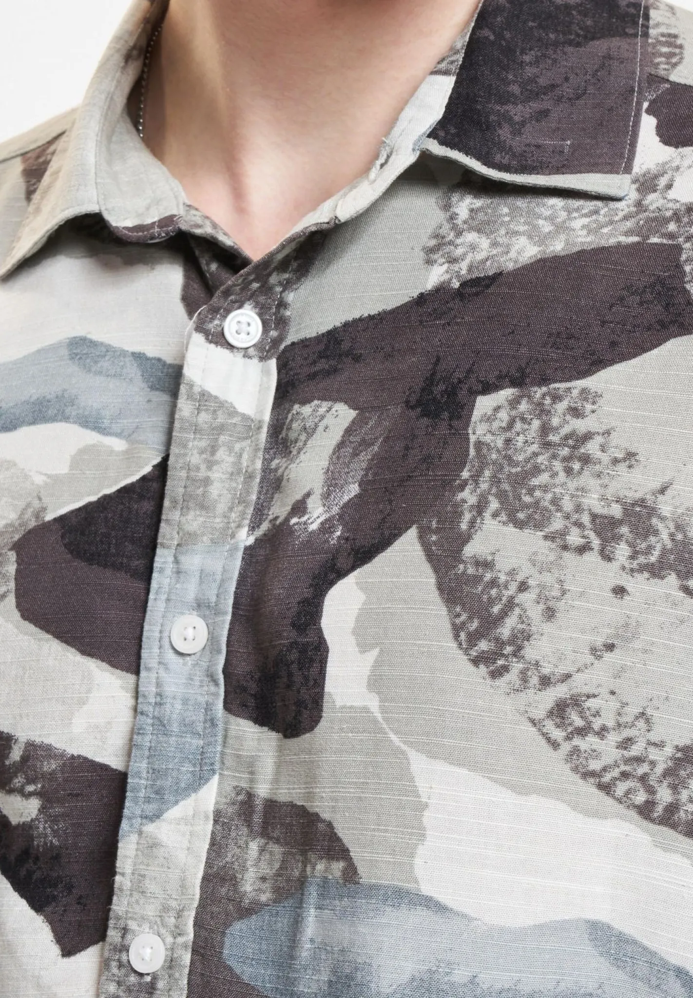 Hemden & Poloshirts*ONLY & SONS Bud Life Linen Hemden Surfspray