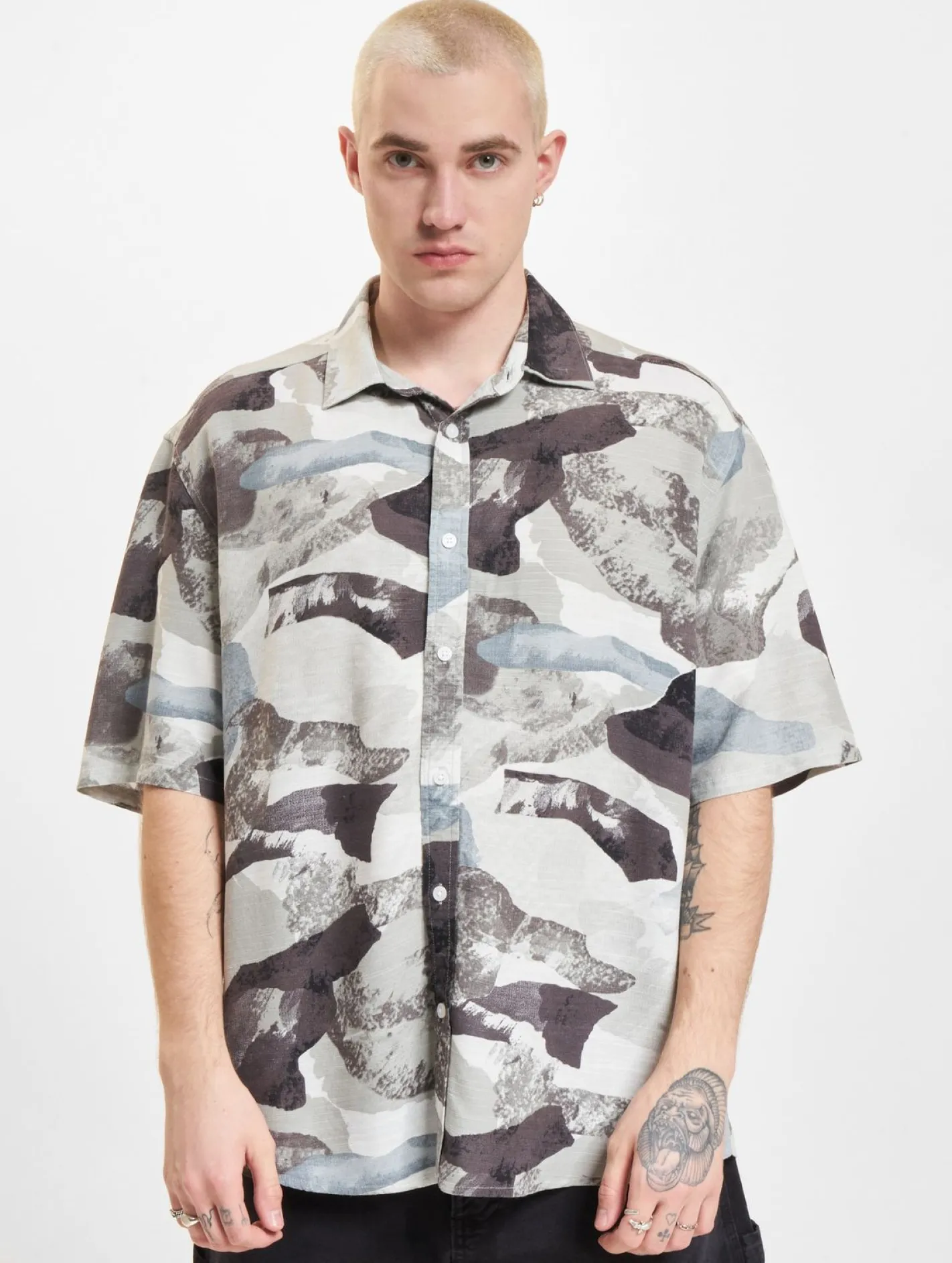 Hemden & Poloshirts*ONLY & SONS Bud Life Linen Hemden Surfspray