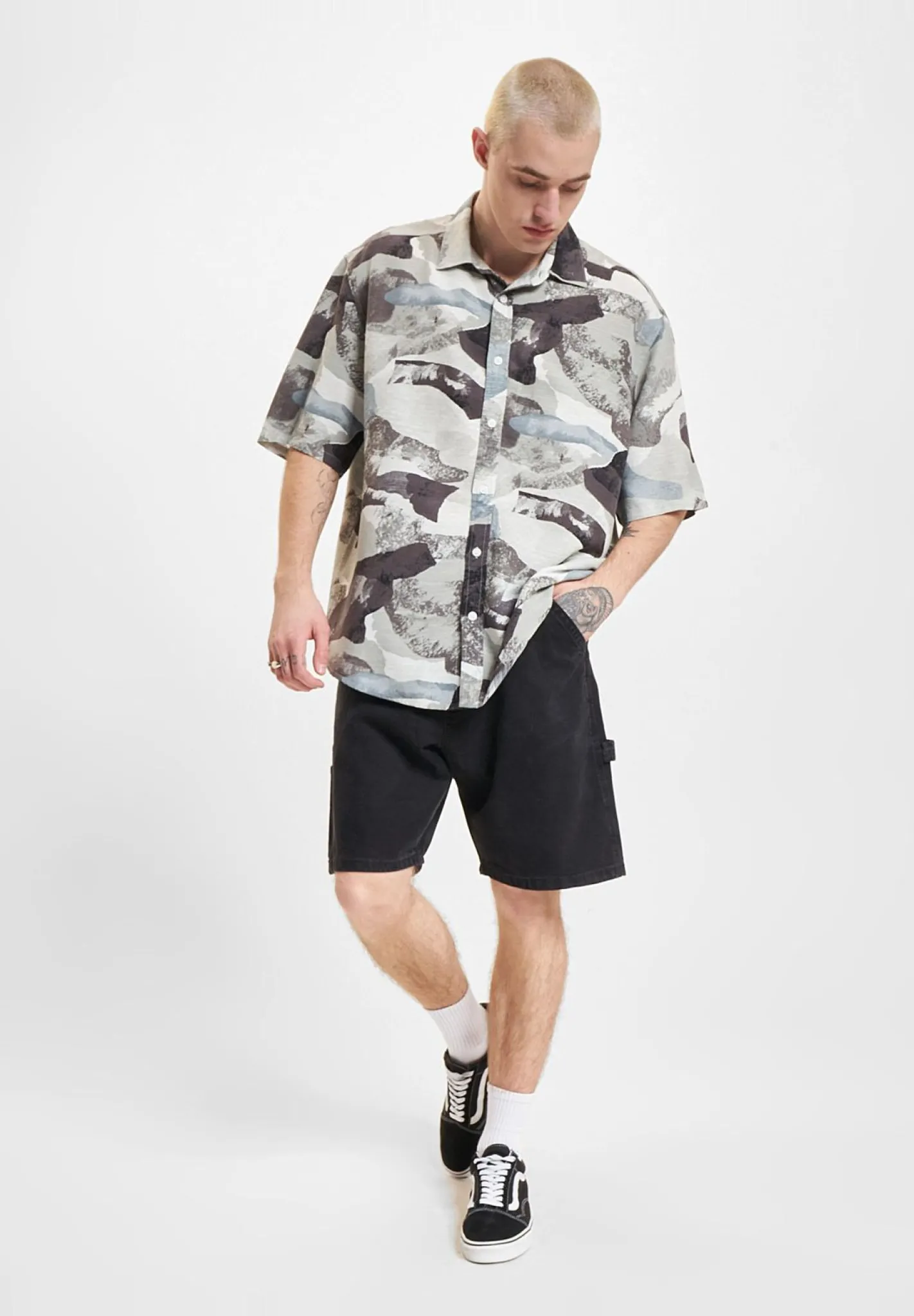 Hemden & Poloshirts*ONLY & SONS Bud Life Linen Hemden Surfspray