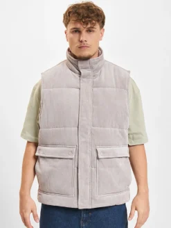 Jacken & Mäntel*ONLY & SONS Cash Courduroy Pufferjacken aschgrau