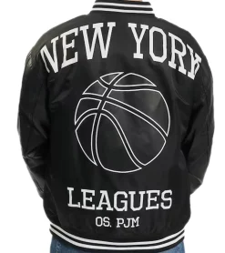 Jacken & Mäntel*ONLY & SONS Chris Varsity Herren Winter-Jacke College-Jacke Bomber-Jacke 22024493 Schwarz/Weiß