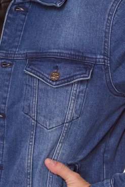 Jacken & Mäntel*ONLY & SONS Coin Life Herren Jeans-Jacke zeitlose Freizeit-Jacke 22010451 Blau