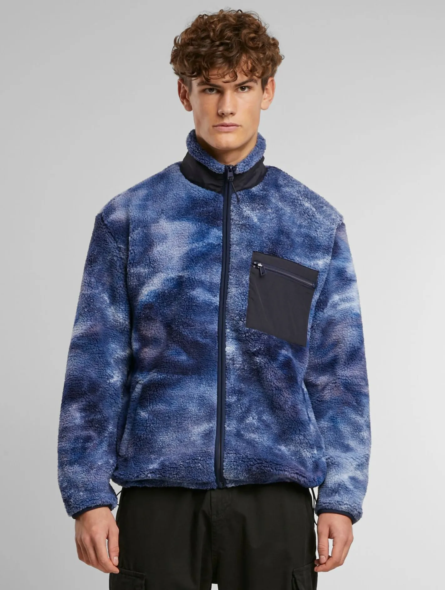 Jacken & Mäntel*ONLY & SONS Dallas Sherpa-Jacke Marineblauer Blazer/Batik