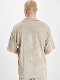 Hemden & Poloshirts*ONLY & SONS Deniz Terry Hemden mit silbernem Futter