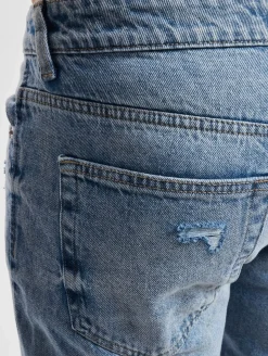 Jeans & Hosen*ONLY & SONS Edge Destroy Locker geschnittene Jeans in Hellblau
