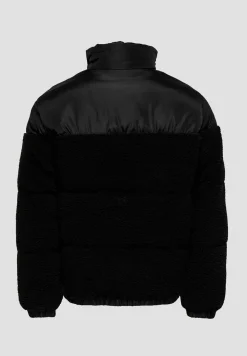 Jacken & Mäntel*ONLY & SONS Eli Sherpa Mix Pufferjacken schwarz