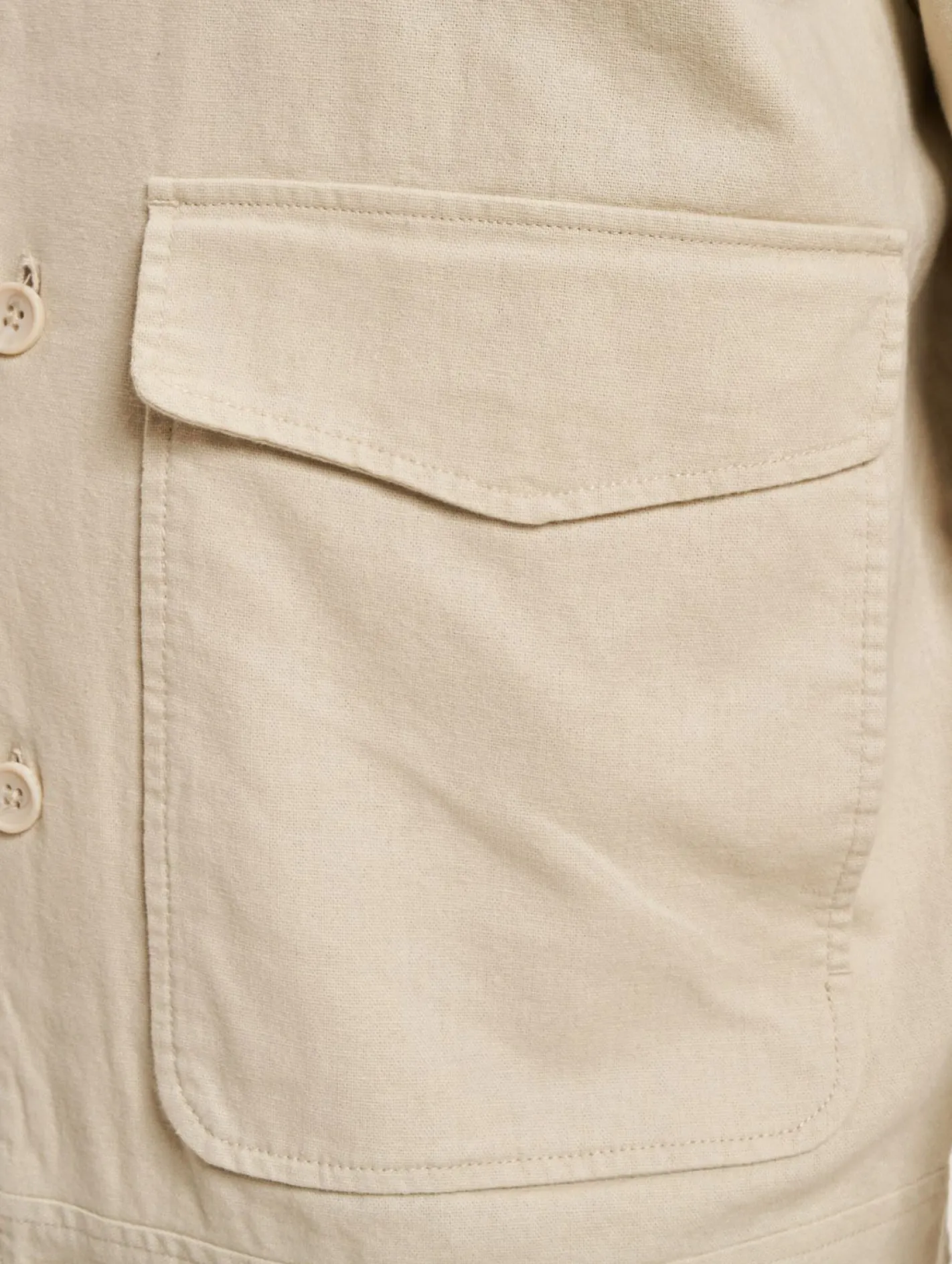 Jacken & Mäntel*ONLY & SONS Eliot Linen 0007 Übergangsjacken Silberfutter