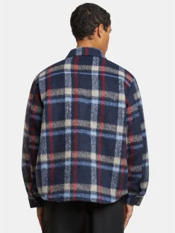 Jacken & Mäntel*ONLY & SONS Gio Lf Check Padded Winterjacken Parisian Night Check